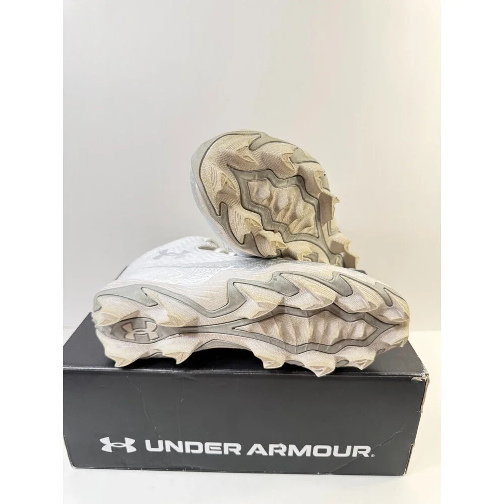 Under Armour Men's Spotlight Hammer RM, 100 White, 8.5
